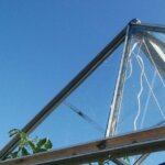 Temperatur og skygge i drivhuset – højsommer