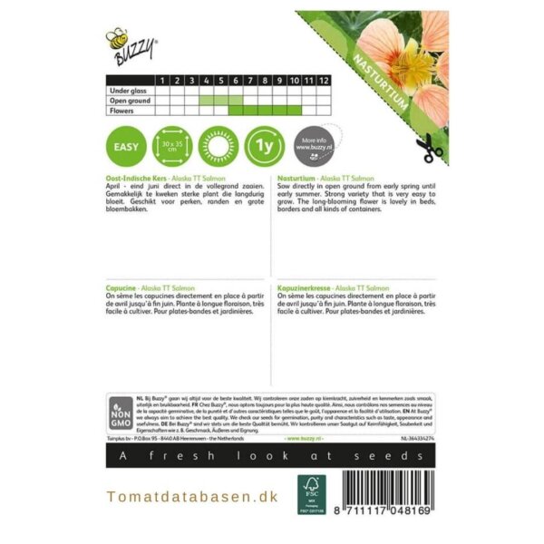 Blomsterkarse - 'Alaska TT Salmon'