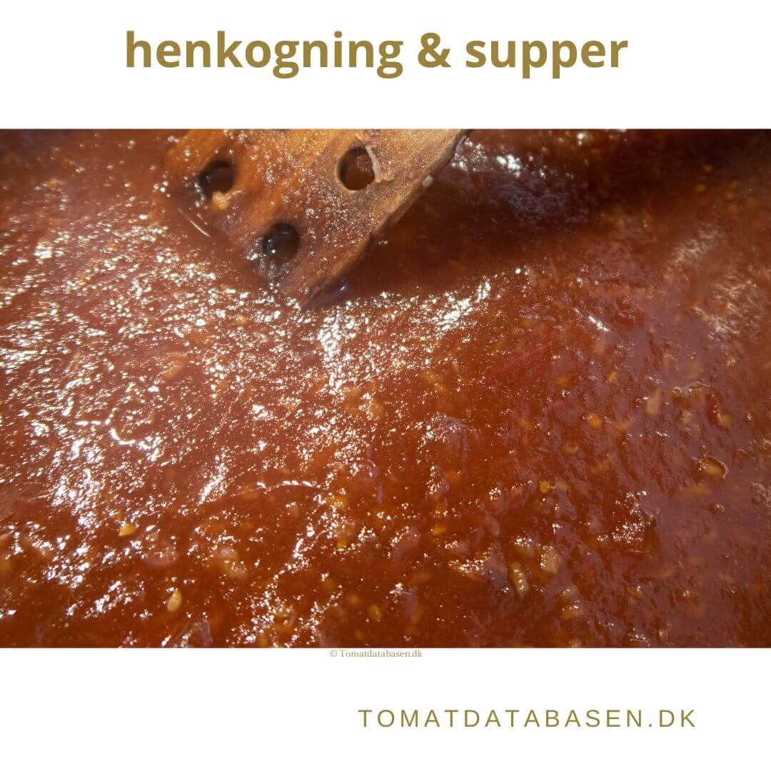 Tomatsorter der er velegnet til  henkogning og suppe