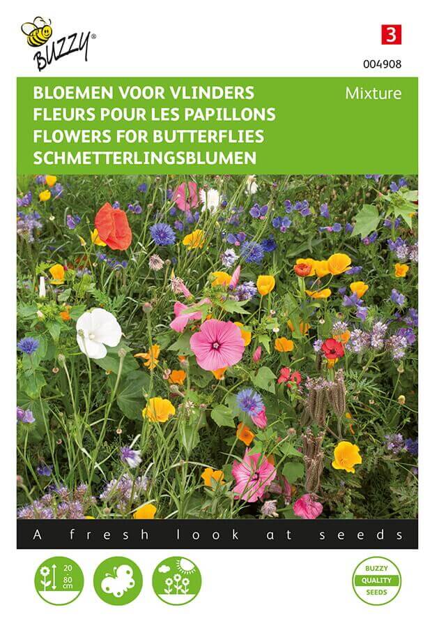 Blomster til sommerfugle,blanding - Billede 3