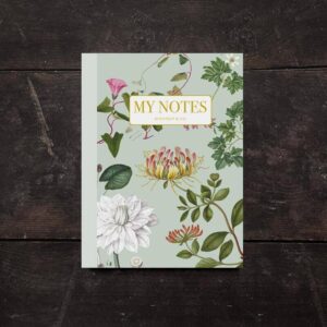 Noteshæfte  – Flora Danica Green