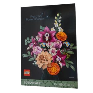 LEGO Botanicals - Smuk pink blomsterbuket | Kreativt botanisk byggesæt for voksne